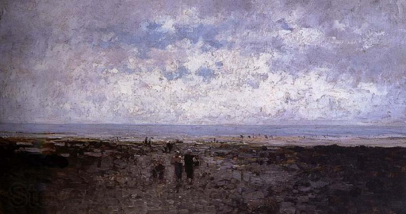 Nicolae Grigorescu On the Ocean Shore Spain oil painting art